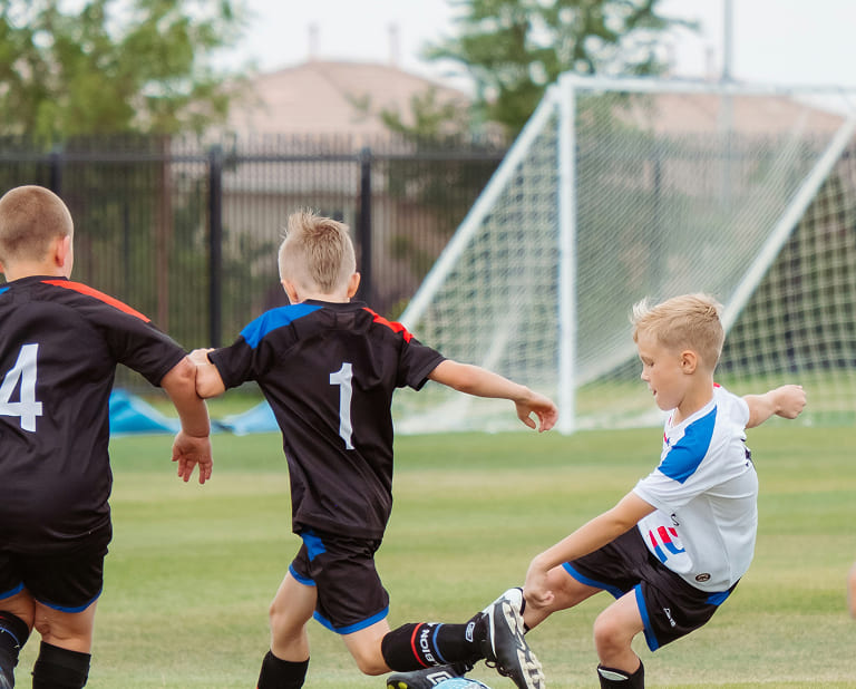 Kids Shooting Footbal-Galaxy Academy